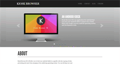 Desktop Screenshot of kioskbrowser.net