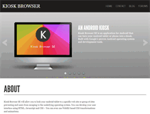 Tablet Screenshot of kioskbrowser.net